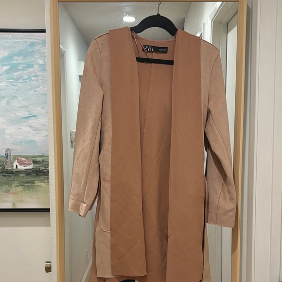 Zara Belted Coat - Picture 7 of 10